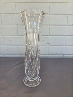 Lady Anne Crystal 8" Bud Vase by Gorham Crystal